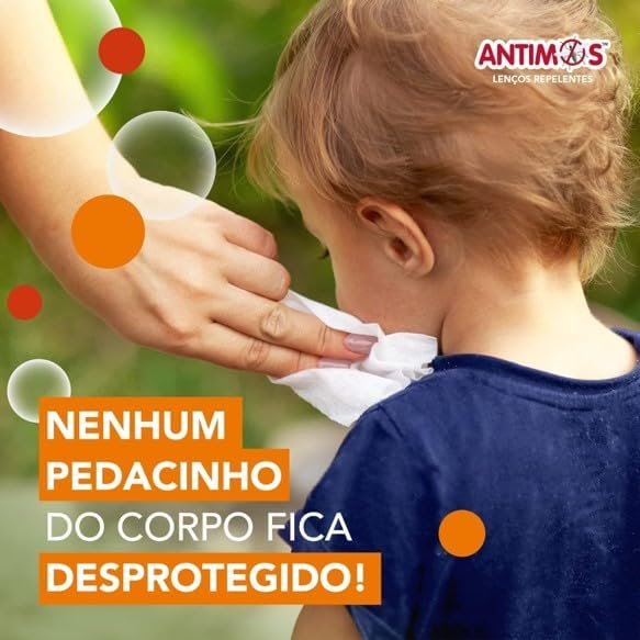 Lenços Repelentes MamyPoko  Antimos Com 16 Unidades