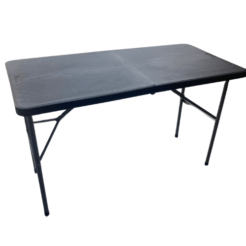 Mesa Maleta Multiuso Dobrável 1.22x0.61x0x74 - Preto